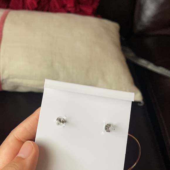 Michael kors double loop earring new with tag - Picture 6 of 7